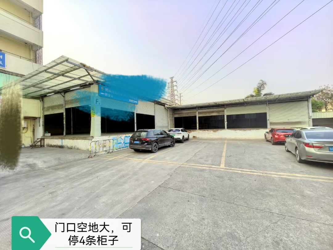 平湖主干道边现成物流仓一楼1300平厂房出租