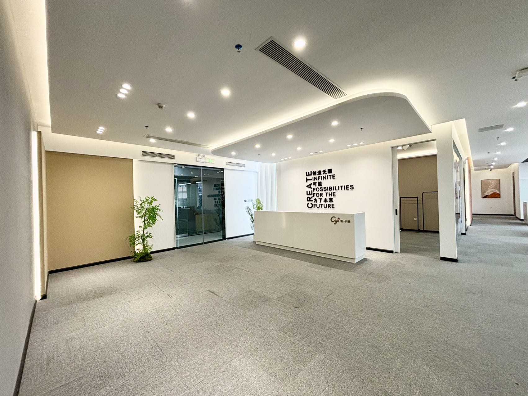 清湖地铁口二楼938平精装修办公室出租