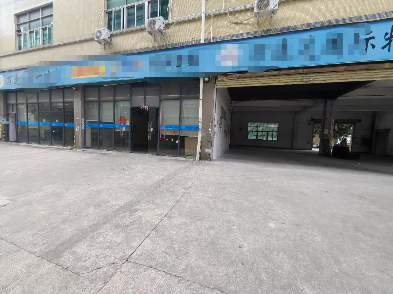 龙华创意园一楼整层1250平厂房出租