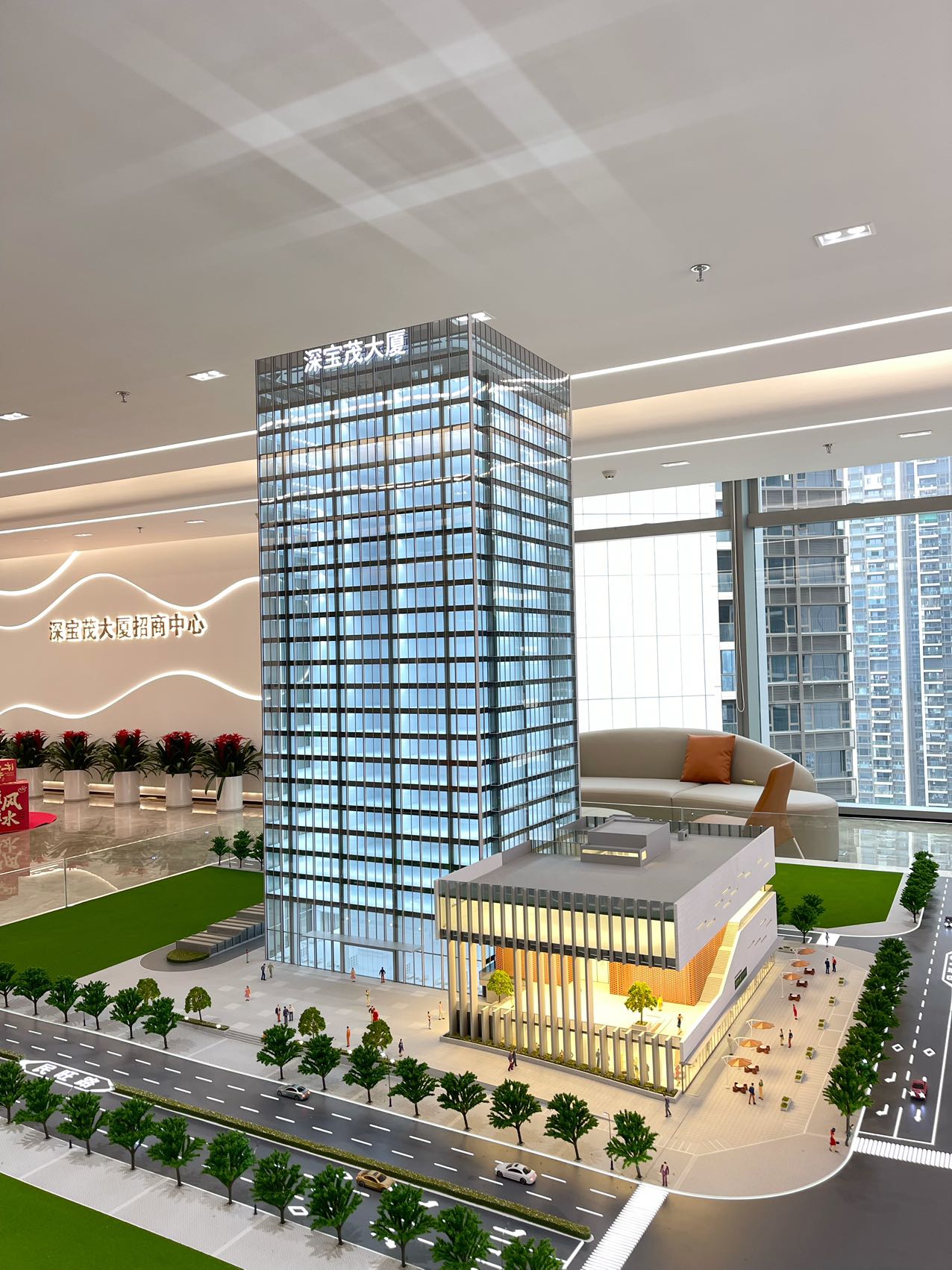 《深宝茂大厦》精装修157平办公室出租