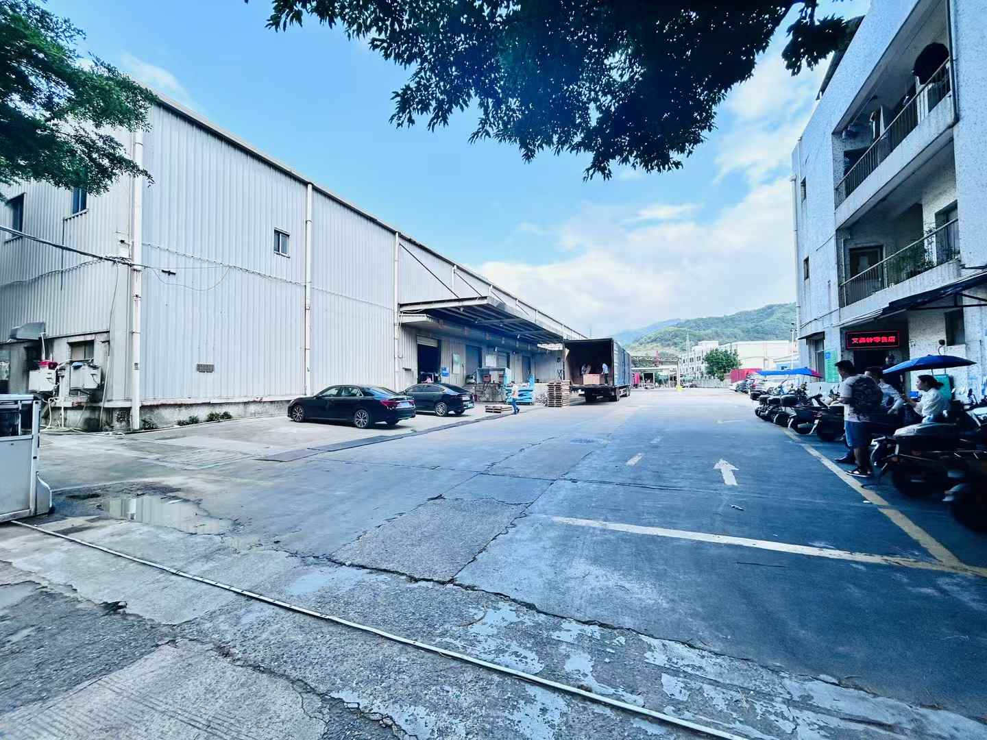 石岩超高钢构（12米） 面积：11000平厂房出租