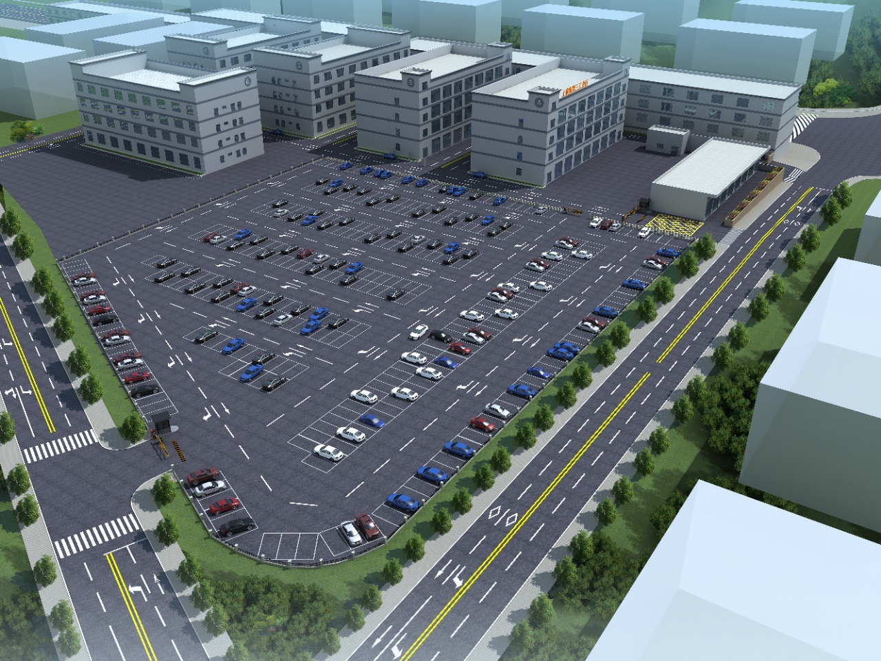 大浪全新改造大型工业园 单层1360㎡（350平可以分租）