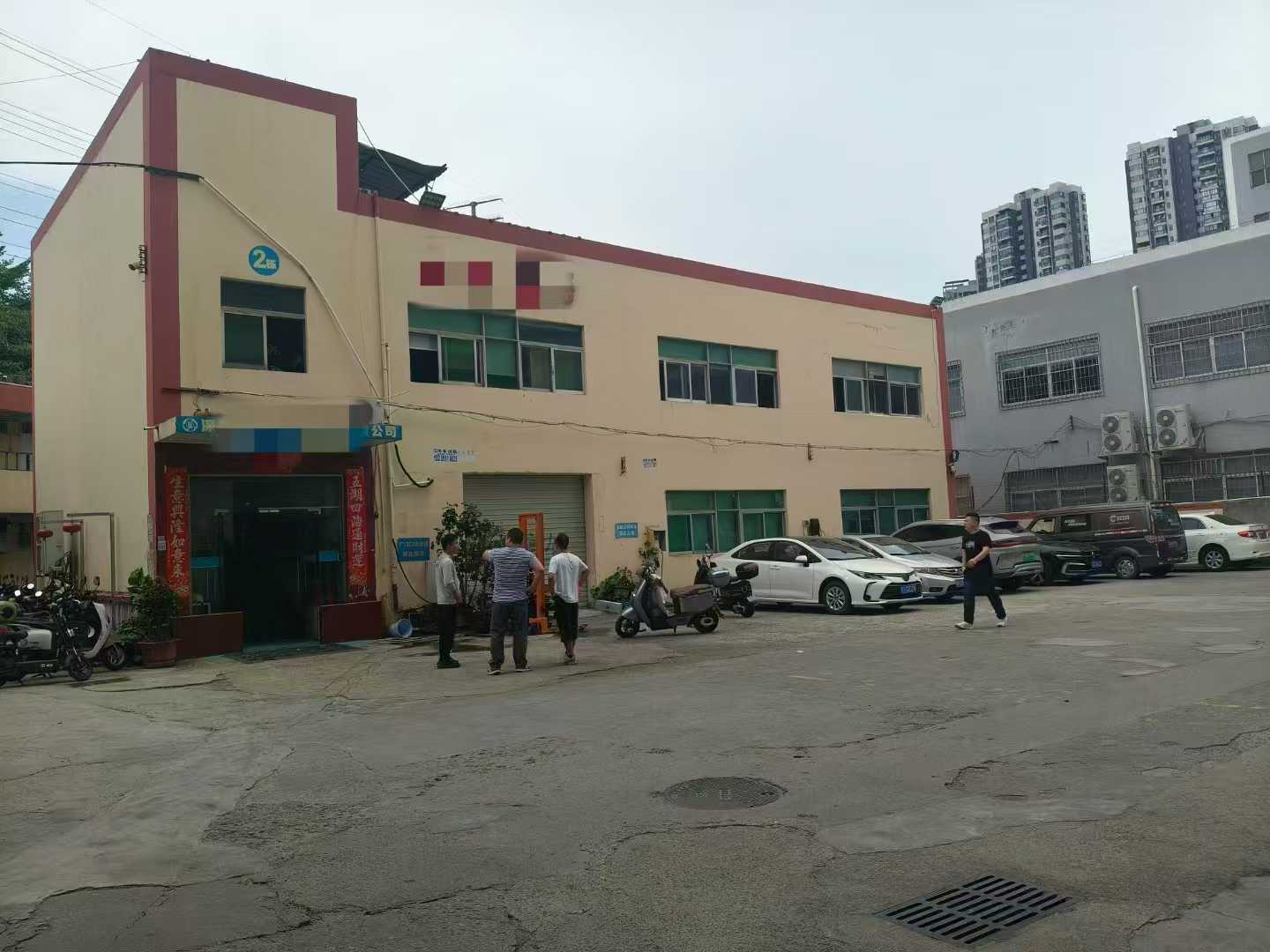 松岗中心地带经典小独栋1-2层700平方厂房出租