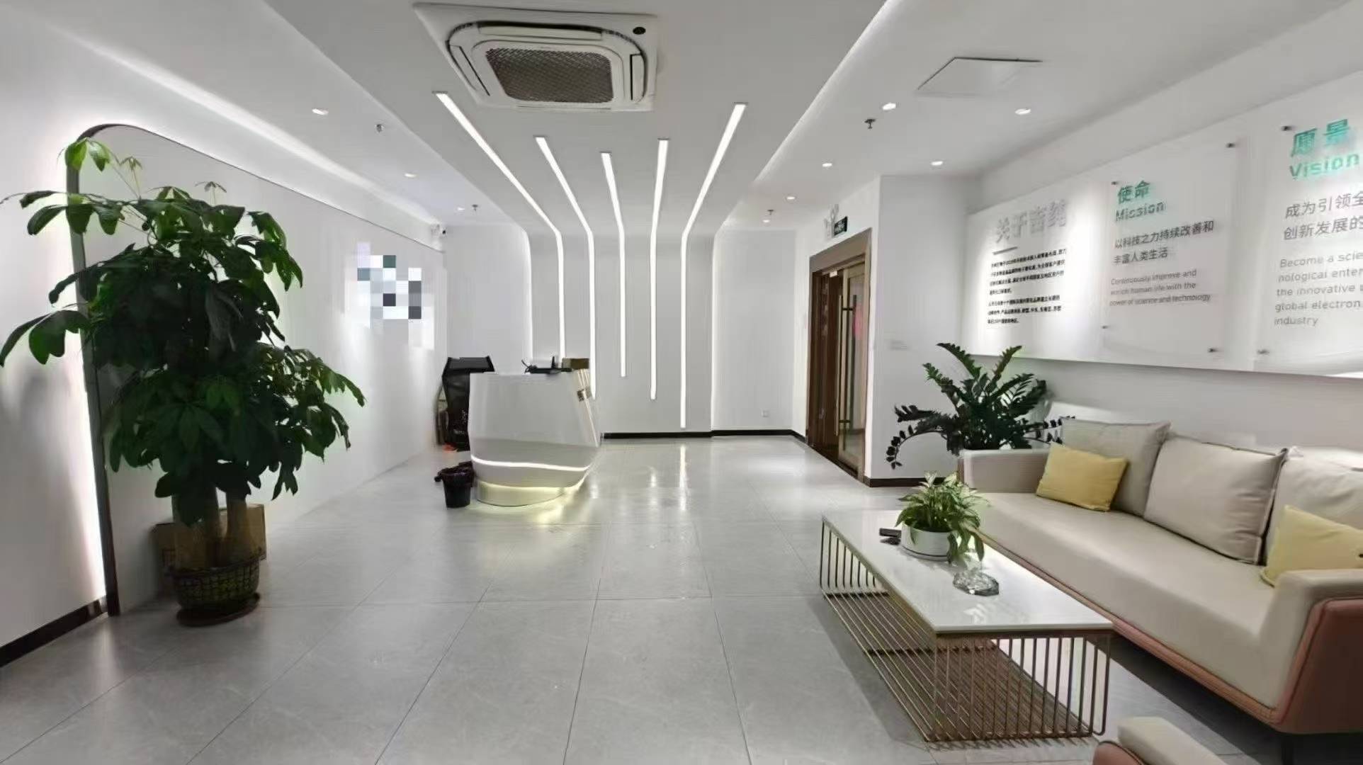 龙华大浪楼上700平精装装修厂房出租