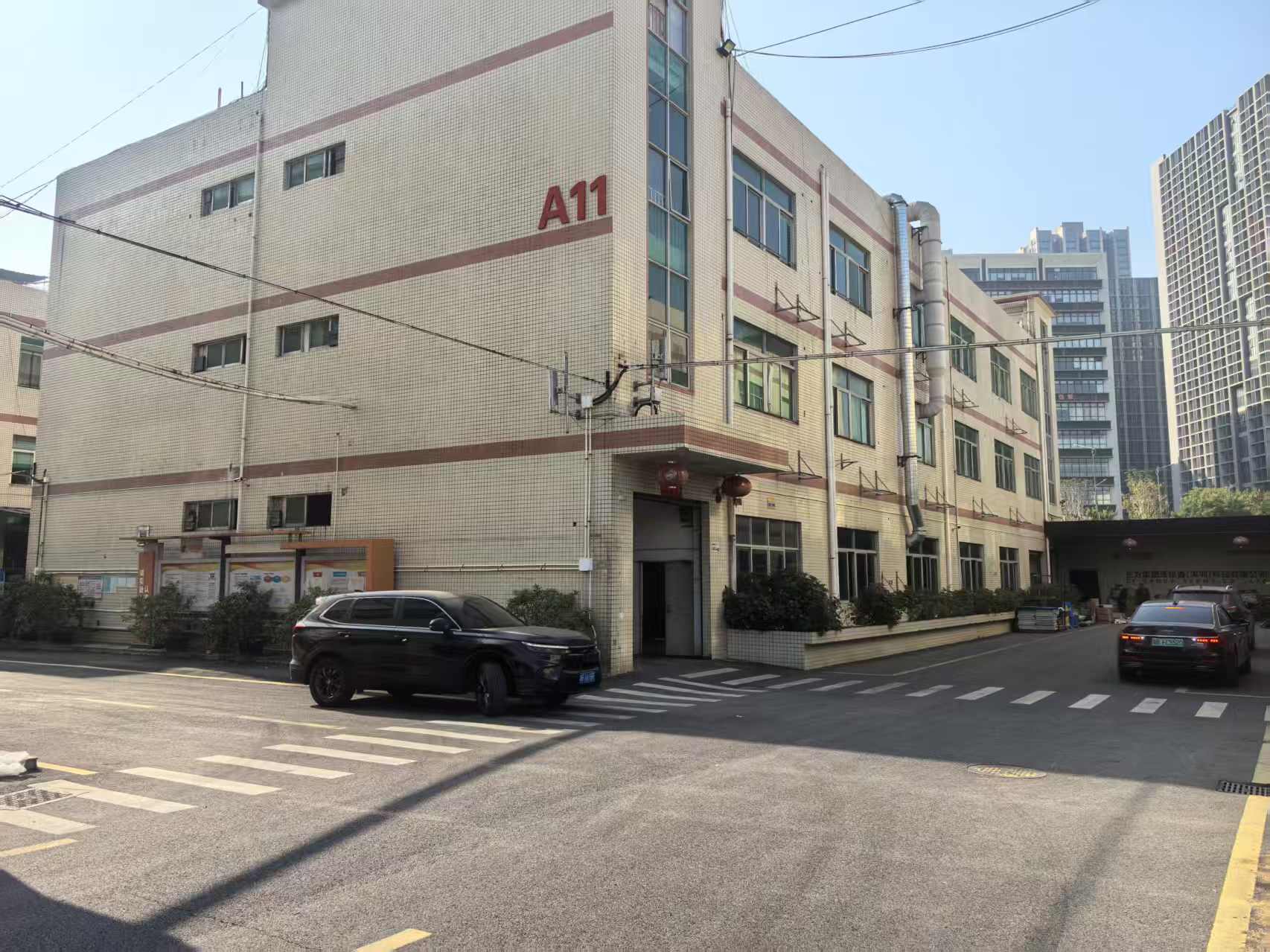 龙华观澜主干道新出独栋厂房出租3900平厂房出租